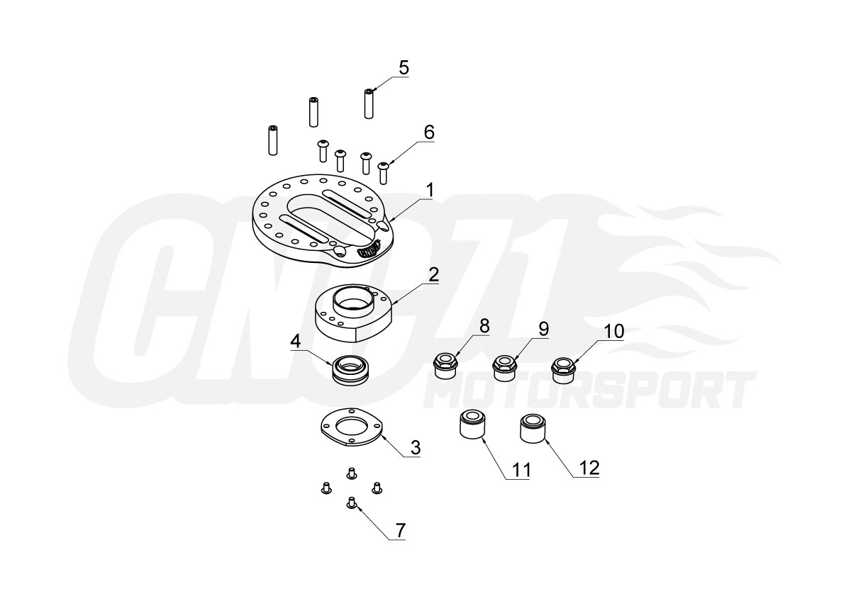 Steering lock kit BMW BMW E81/E82/E87/E88 E90/E91/E92/E93 - PRO